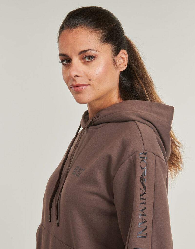 Tuta Emporio Armani EA7 TRAIN TRACKSUIT W HO RN CH EXTENDED LOGO BR - TRAIN TRACKSUIT W Marrone Tuta Donna - 5
