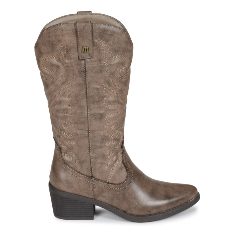 MTNG 59794 Braune Damenstiefel mit Absatz - 2