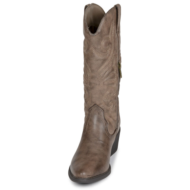 MTNG 59794 Braune Damenstiefel mit Absatz - 3