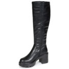 MTNG 54890 Black Heeled Boots Women - 4