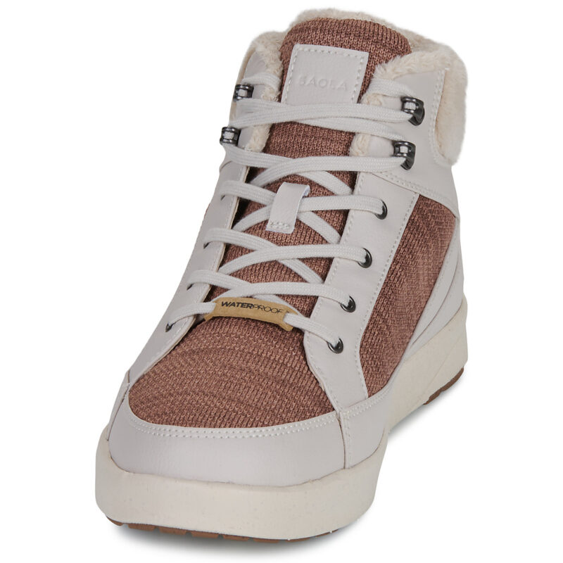 Saola PICCHU WATERPROOF Bianco Sneakers alte Donna - 3