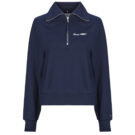 Felpe Tommy Hilfiger CLASSIC SCRIPT FLEECE HALF-ZIP Blu Felpe Donna - 1