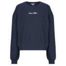 Felpe Tommy Hilfiger CLASSIC SCRIPT TERRY SWEATSHIRT Blu Felpe Donna - 1