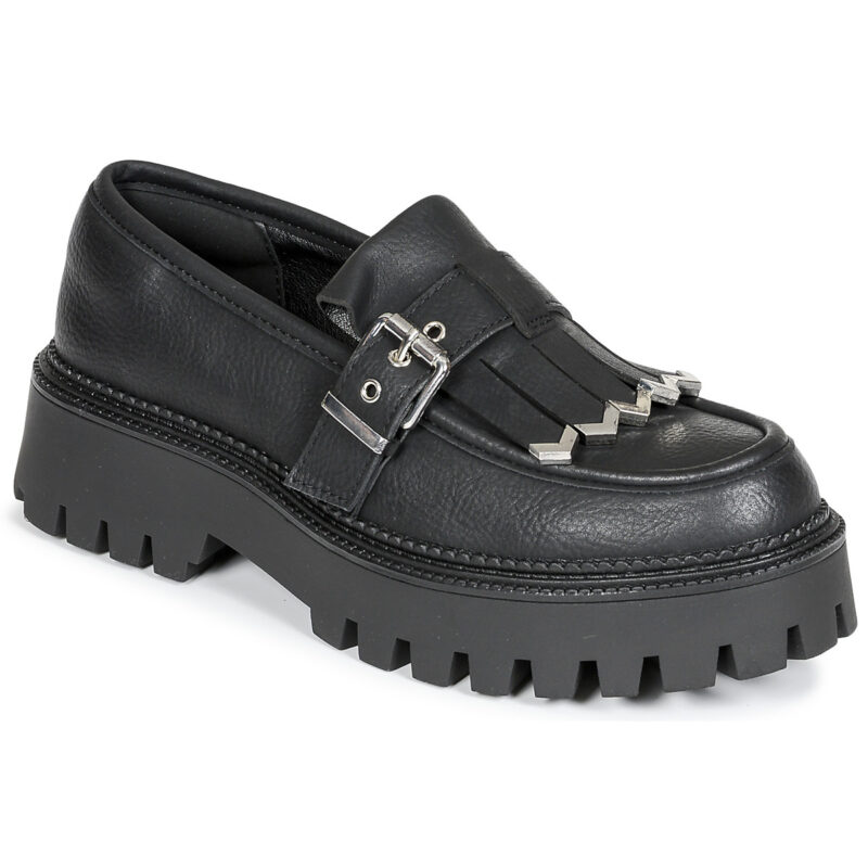 Replay  NUMB FRINGE  Nero -  Mocassini Donna - 1