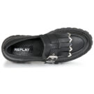 Replay  NUMB FRINGE  Nero -  Mocassini Donna - 6