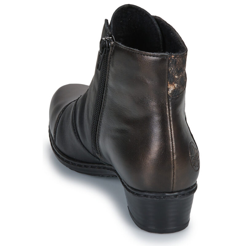 Rieker Y0764-00 Beige Stivaletti Donna - 5