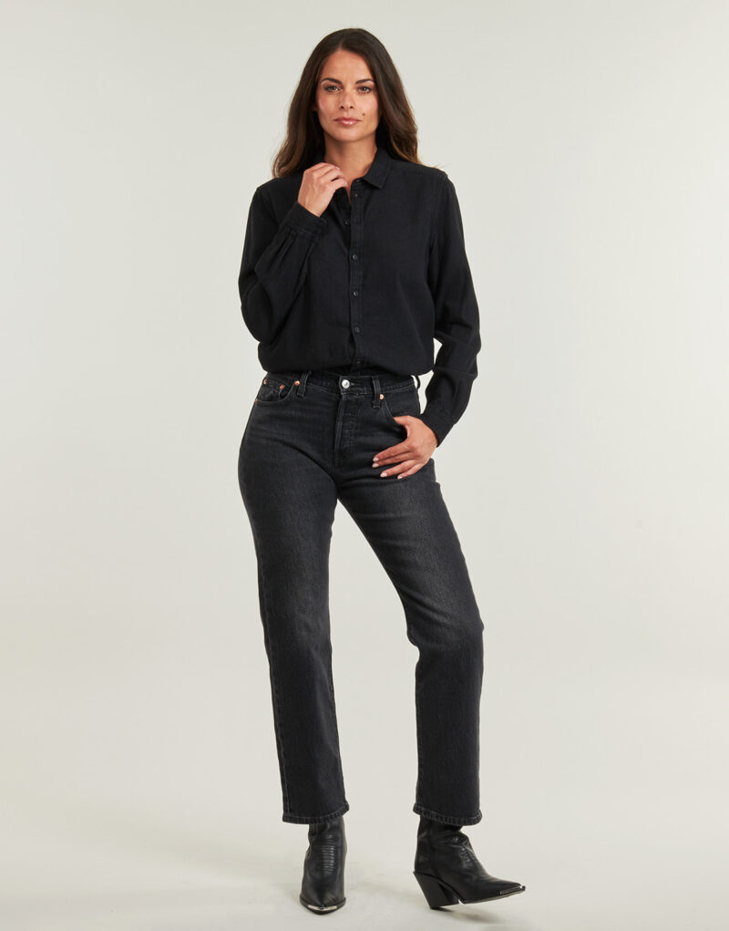 Jeans  Levis  501® CURVE  Nero -  Jeans Donna - 2