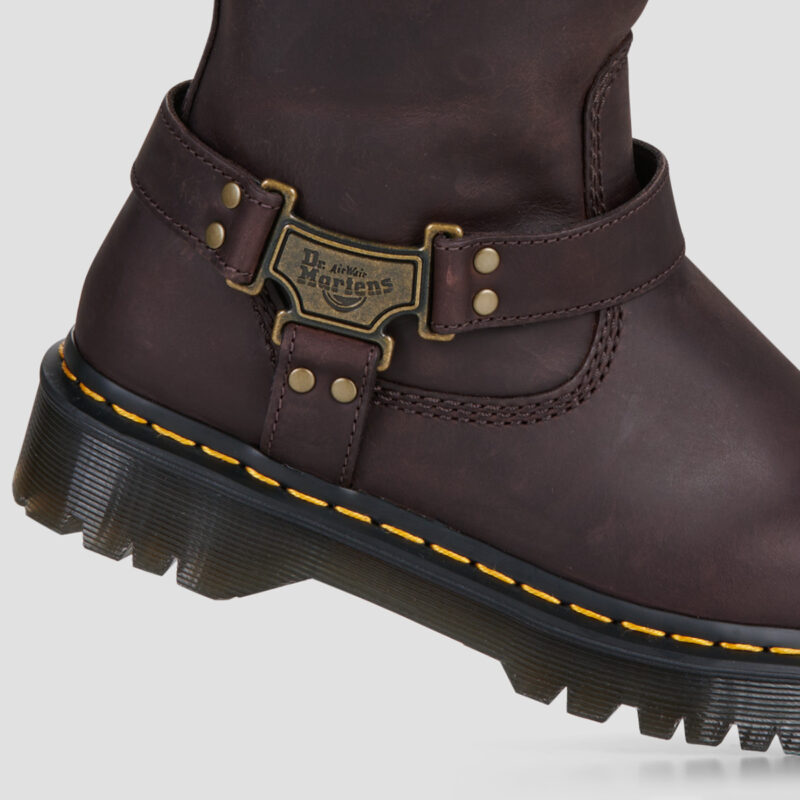 Dr. Martens ANISTONE HI PULL ON BOOT Marrone Stivali bassi Donna - 4