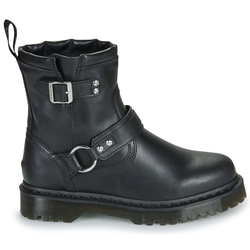 Dr. Martens  ANISTONE HARNESS  Nero -  Stivaletti Donna - 2
