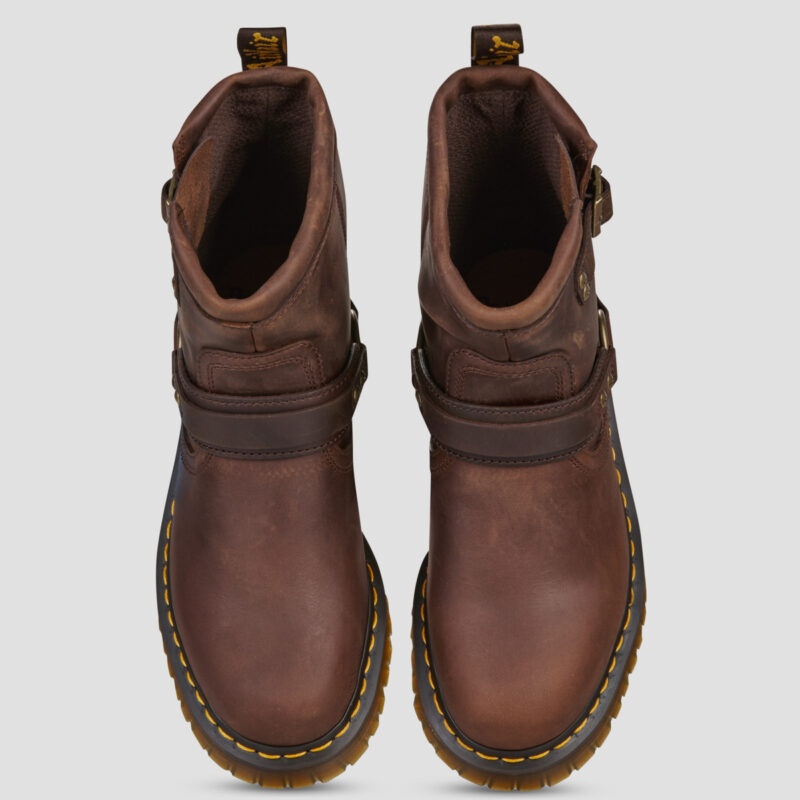 Dr. Martens  ANISTONE HARNESS  Marrone -  Stivaletti Donna - 5