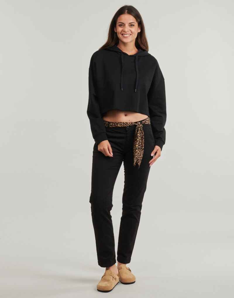 Pantalone Chino Le Temps des Cerises KRISTIN CHINO Nero Pantaloni Chino Donna - 2