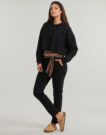 Pantalone Chino Le Temps des Cerises KRISTIN CHINO Nero Pantaloni Chino Donna - 3
