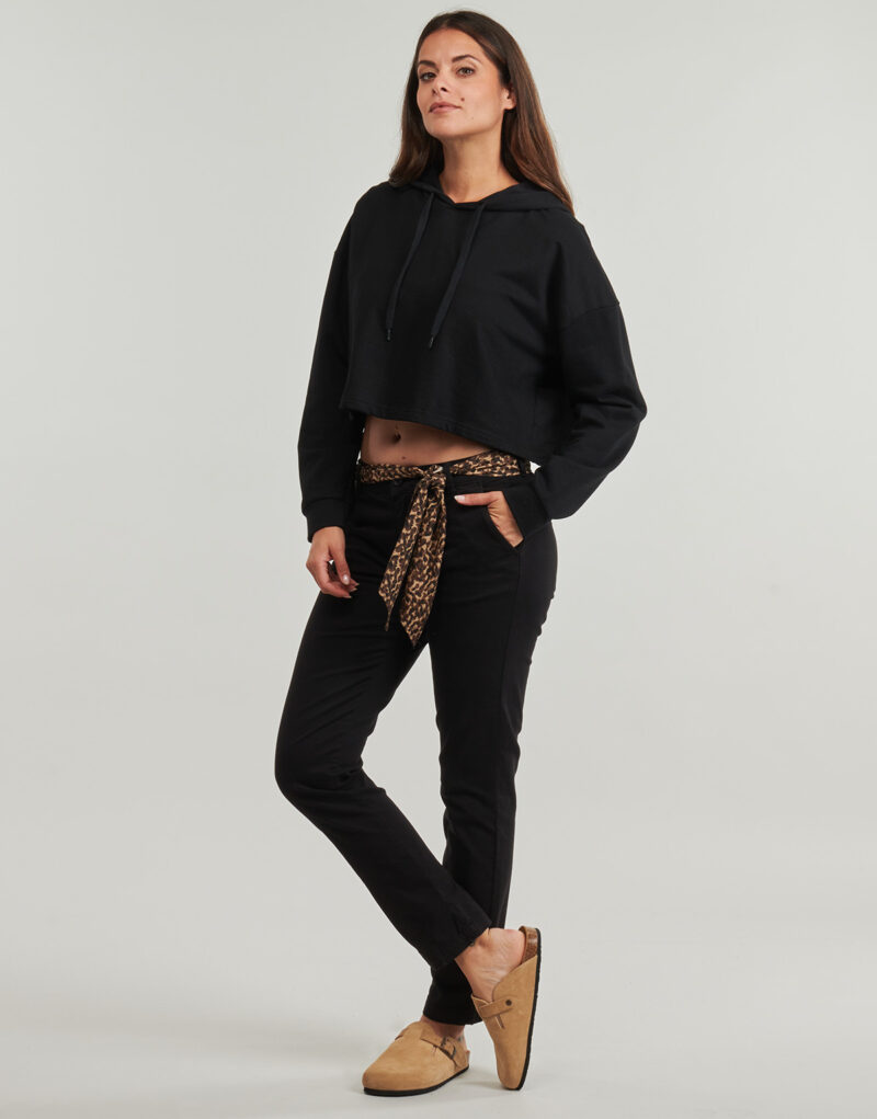 Pantalone Chino Le Temps des Cerises KRISTIN CHINO Nero Pantaloni Chino Donna - 3