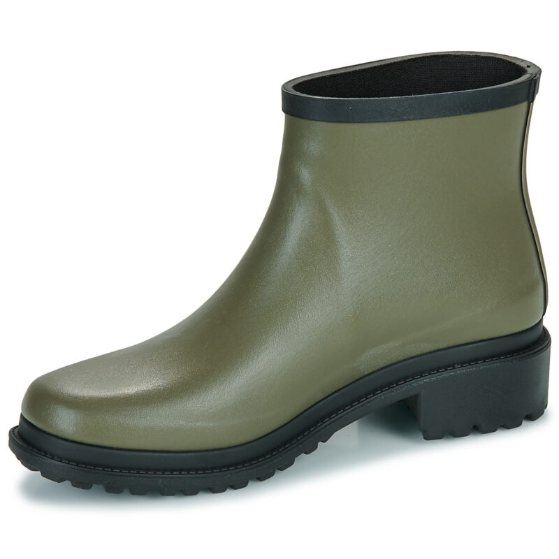 Aigle FULFEEL LOW Khaki Rain Boots Women - 4