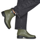 Aigle FULFEEL LOW Khaki Rain Boots Women - 8