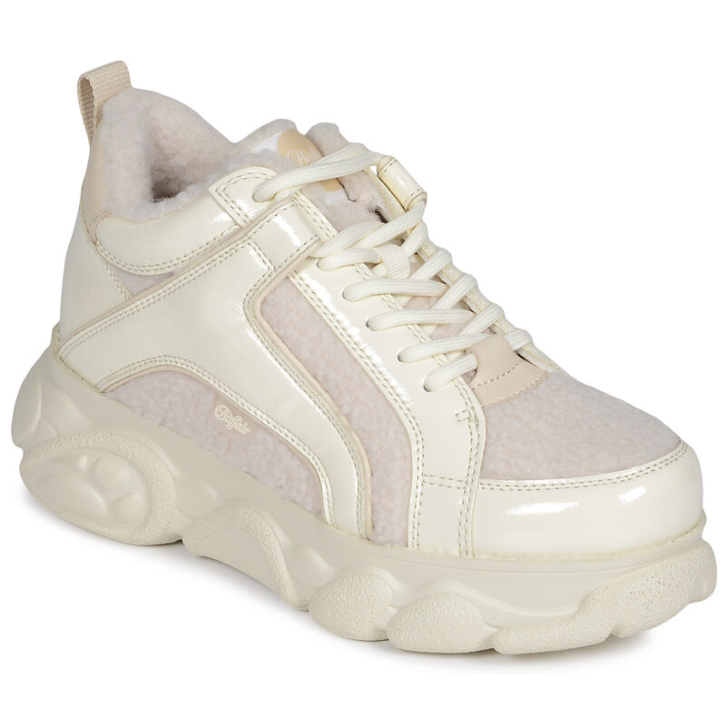 Buffalo  CLD CORIN WARM  Bianco -  Sneakers basse Donna - 1