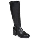Unisa JINSO Black Heeled Boots Women - 1