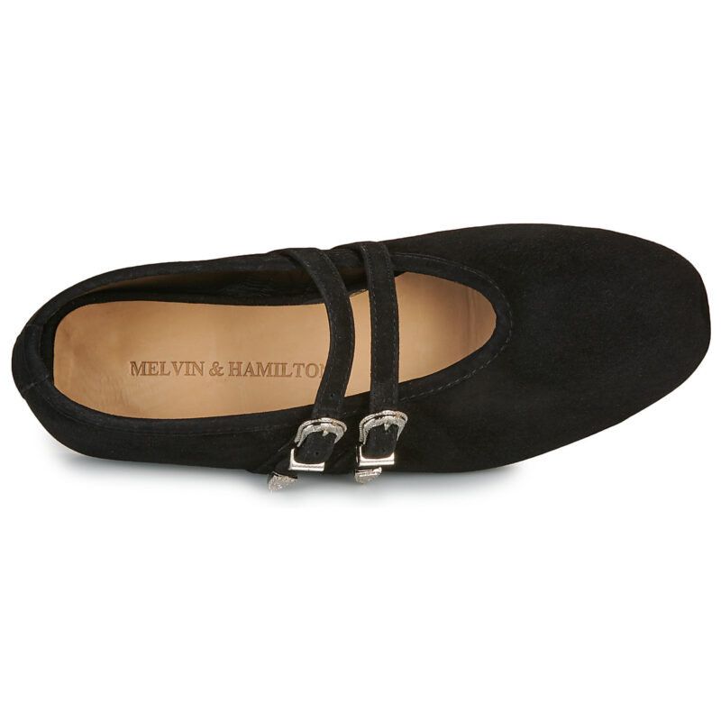 Melvin & Hamilton EMILY 5 Nero Ballerine Donna - 6
