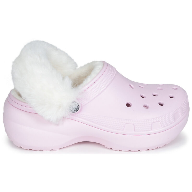 Crocs  Classic Platform Lined Clog W  Rosa -  Zoccoli Donna - 2