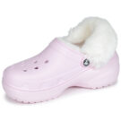 Crocs  Classic Platform Lined Clog W  Rosa -  Zoccoli Donna - 4