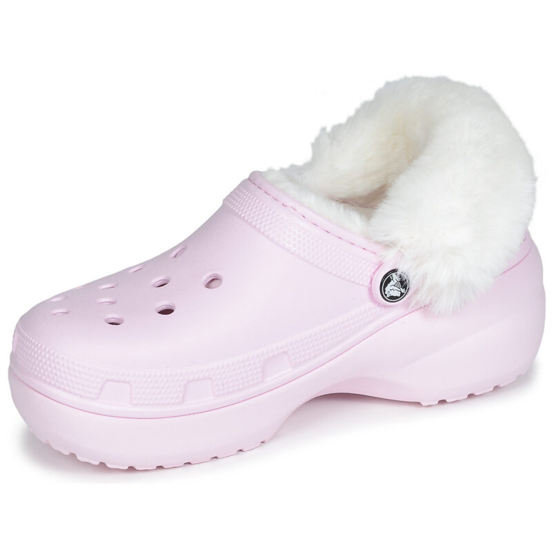 Crocs  Classic Platform Lined Clog W  Rosa -  Zoccoli Donna - 4