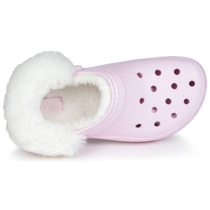 Crocs  Classic Platform Lined Clog W  Rosa -  Zoccoli Donna - 6