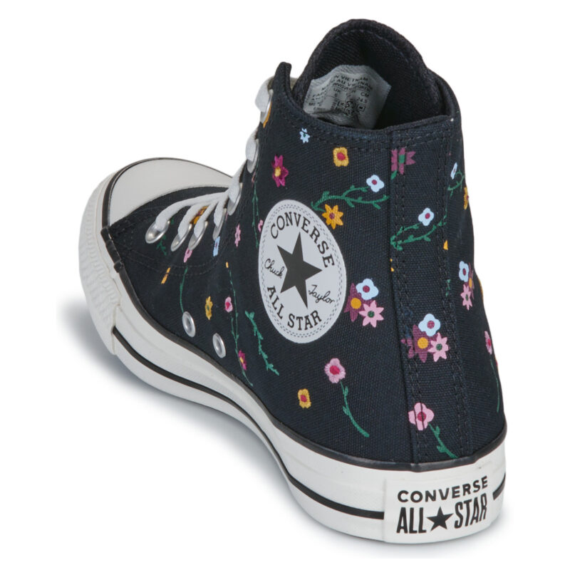 Converse  CHUCK TAYLOR ALL STAR FLORAL  Nero -  Sneakers alte Donna - 5