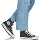 Converse  CHUCK TAYLOR ALL STAR FLORAL  Nero -  Sneakers alte Donna - 8