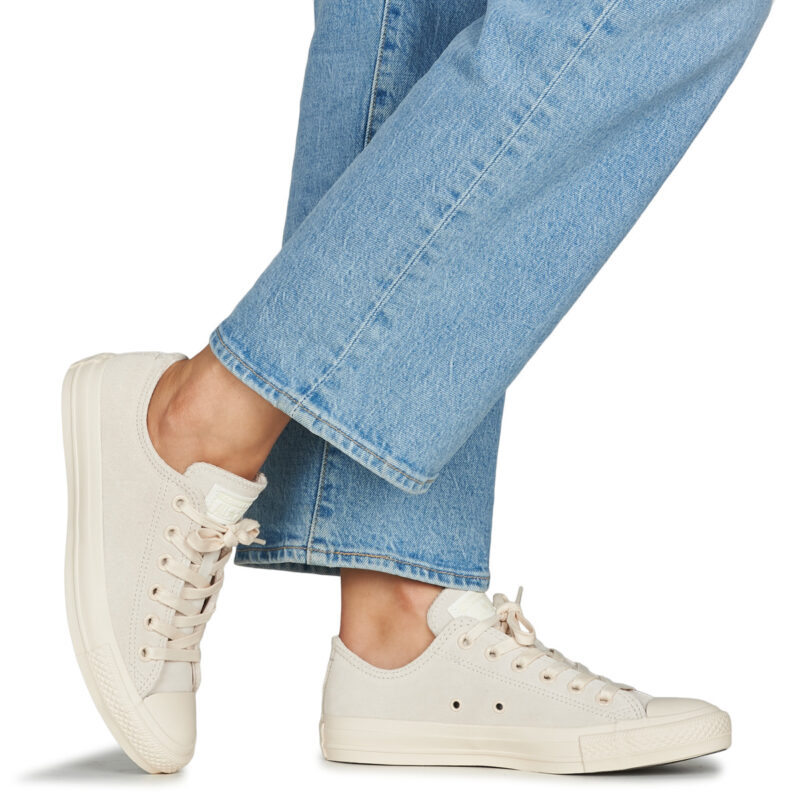 Converse CHUCK TAYLOR ALL STAR SUEDE Beige Sneakers basse Donna - 8