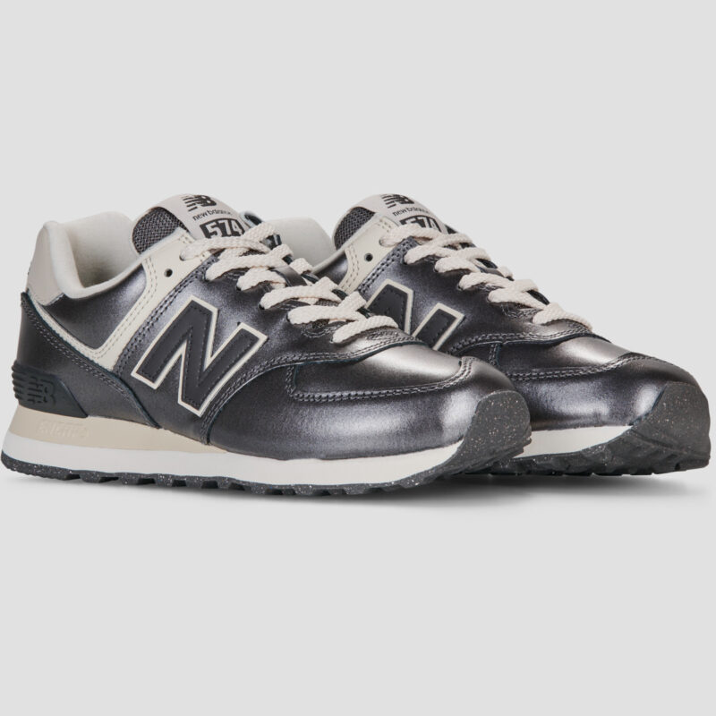 New Balance 574 Argento Sneakers basse Donna - 2