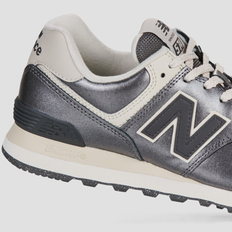 New Balance 574 Argento Sneakers basse Donna - 4
