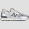 New Balance  574  Argento -  Sneakers basse Donna