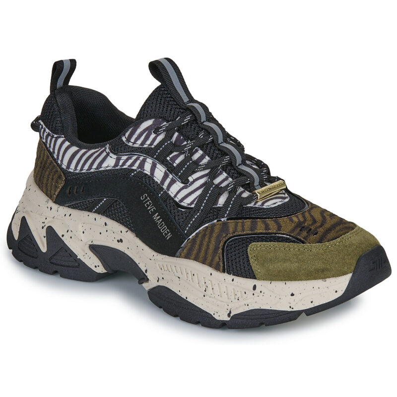 Steve Madden  ANIMATES-L  Kaki -  Sneakers basse Donna - 1