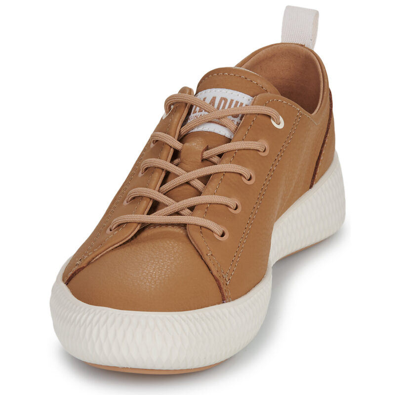 Palladium  PALLANOVA LO LTH  Marrone -  Sneakers basse Donna - 3
