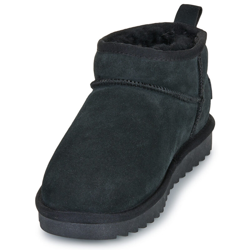 Colors of California SHORT SHEEPSKIN BOOT Nero Stivaletti Donna - 3