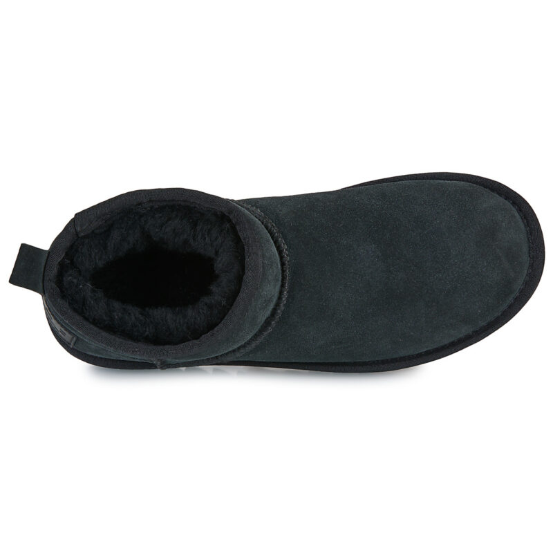 Colors of California SHORT SHEEPSKIN BOOT Nero Stivaletti Donna - 6