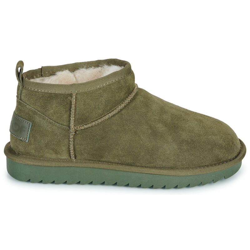 Colors of California SHORT SHEEPSKIN BOOT Kaki Stivaletti Donna - 2
