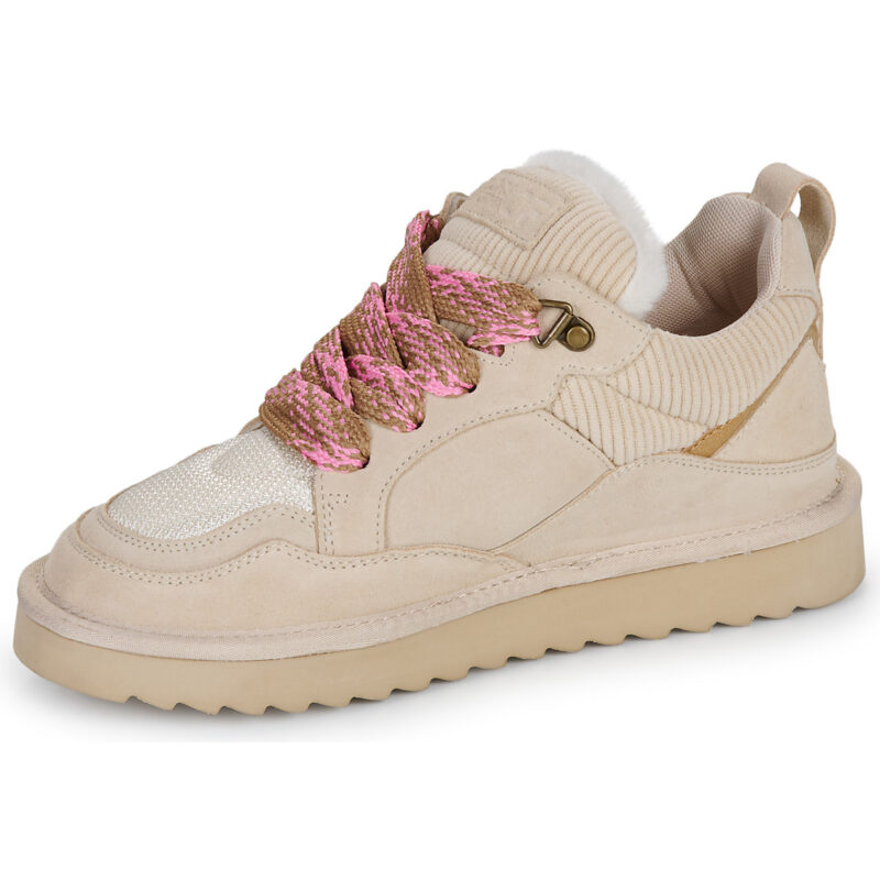 Colors of California COW SUEDE SNEAKER Beige Sneakers basse Donna - 4