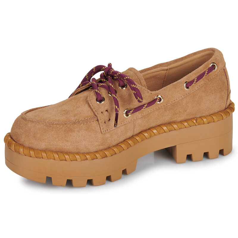 Colors of California BOAT SUEDE Marrone Mocassini Donna - 4