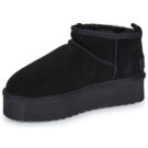 Colors of California PLATFORM SHEEPSKIN BOOT Nero Stivaletti Donna - 4