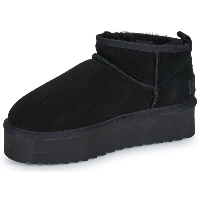 Colors of California PLATFORM SHEEPSKIN BOOT Nero Stivaletti Donna - 4