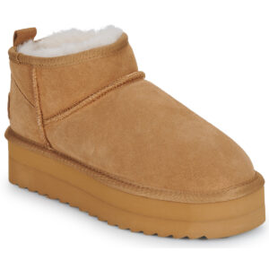 Colors of California  PLATFORM SHEEPSKIN BOOT  Marrone -  Stivaletti Donna