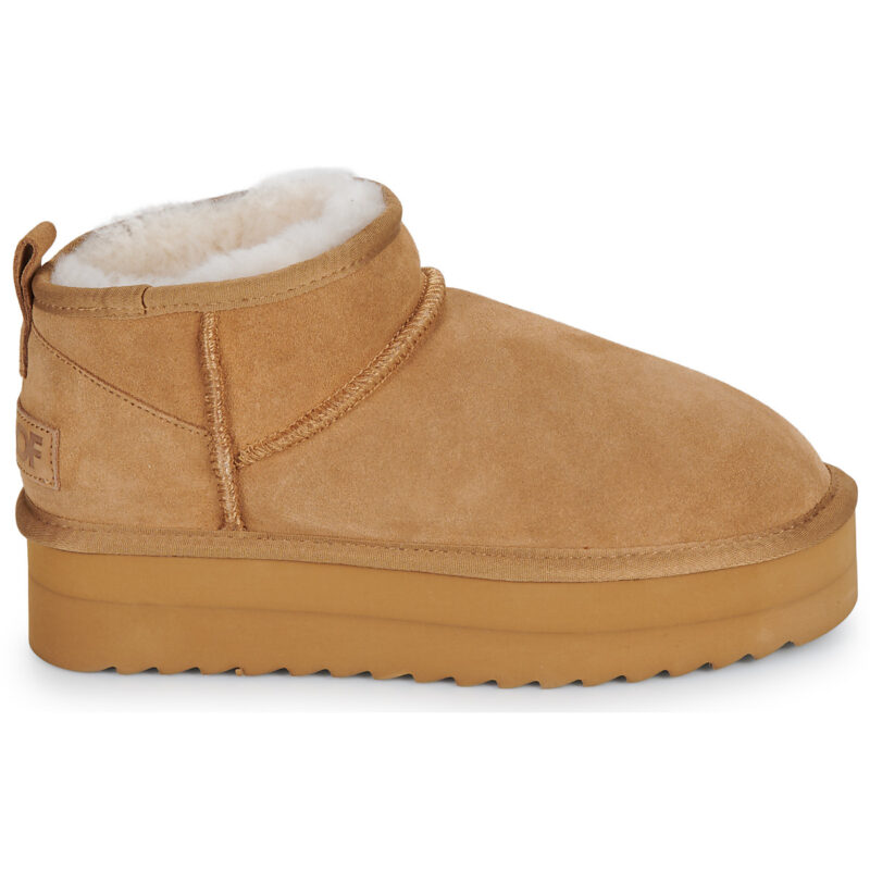 Colors of California PLATFORM SHEEPSKIN BOOT Marrone Stivaletti Donna - 2