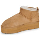 Colors of California PLATFORM SHEEPSKIN BOOT Marrone Stivaletti Donna - 4