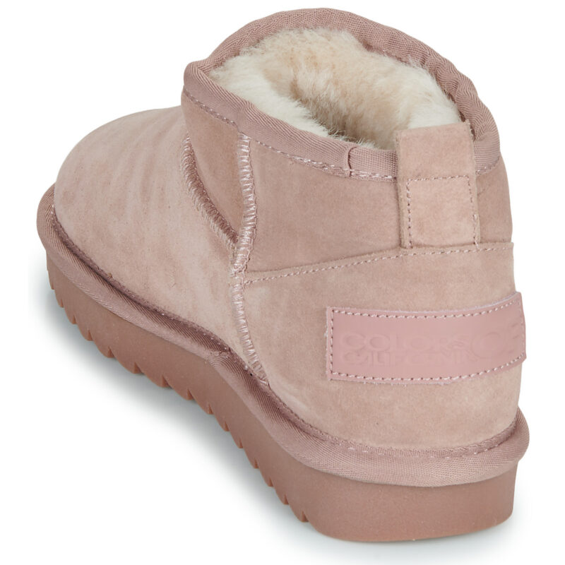 Colors of California SHORT SHEEPSKIN BOOT Rosa Stivaletti Donna - 5