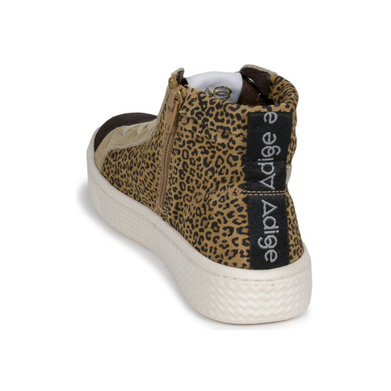 Adige ALFAI Brown High-Top Sneakers Women - 5