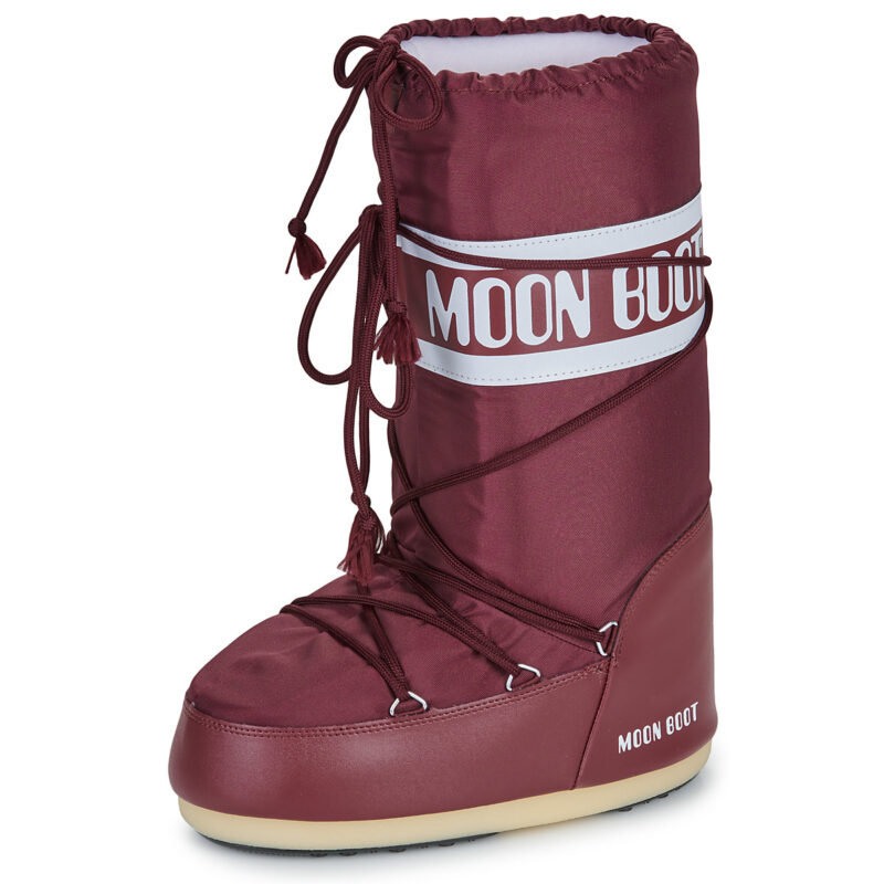 Moon Boot  MB ICON NYLON  Rosso -  Scarpe da neve Donna - 4