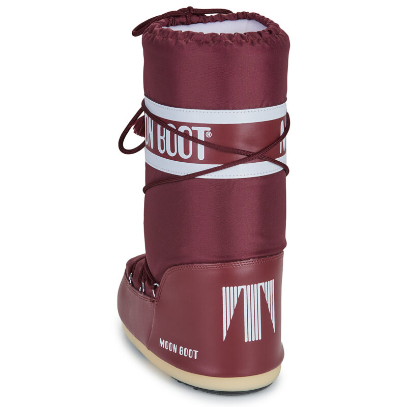 Moon Boot  MB ICON NYLON  Rosso -  Scarpe da neve Donna - 5