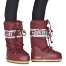 Moon Boot  MB ICON NYLON  Rosso -  Scarpe da neve Donna - 8