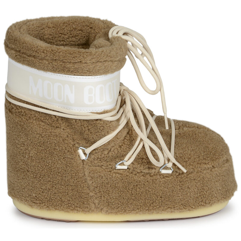 Moon Boot MB ICON LOW FLEECE Marrone Scarpe da neve Donna - 2